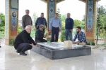 تجدید میثاق ریاست محترم دانشکده و هیئت همراه با شهدا به مناسبت هفته دفاع مقدس طی حضور در مزار شهدای گمنام و شایستگان شهر امیرکلا 4