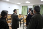 بازدید ریاست دانشگاه فنی و حرفه ای کشور و  نیز ریاست دانشگاه فنی و حرفه ای مازندران از ساختمانهای در حال ساخت مرکز 7