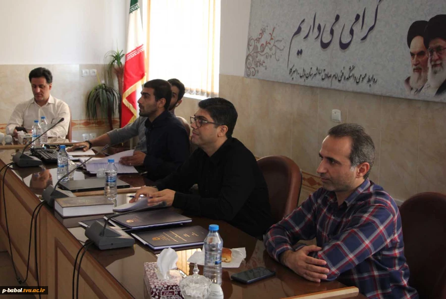 جلسه دفاعیه دانش آموختگان اولین دوره کارشناسی مهندسی حرفه ای مکانیک خودرو دانشکده فنی و حرفه ای پسران بابل 3