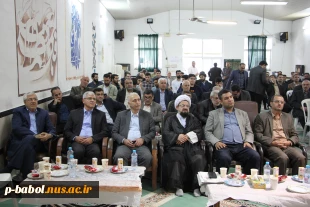 مراسم تکریم جناب آقای کوروش فتاحی ریاست سابق و جناب آقای ولی محمدپور ریاست جدید دانشکده 11