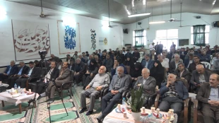 مراسم تکریم جناب آقای کوروش فتاحی ریاست سابق و جناب آقای ولی محمدپور ریاست جدید دانشکده 17