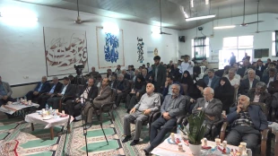 مراسم تکریم جناب آقای کوروش فتاحی ریاست سابق و جناب آقای ولی محمدپور ریاست جدید دانشکده 18
