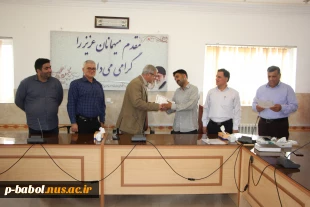 تقدیر از کارکنان دانشکده ملی مهارت پسران بابل در هفته دولت 3