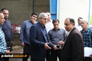 بازدید جناب دکتر فاطمی نماینده محترم شهرستان بابل از دانشکده ملی مهارت پسران بابل 2