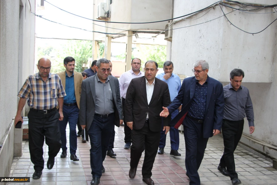 بازدید جناب دکتر فاطمی نماینده محترم شهرستان بابل از دانشکده ملی مهارت پسران بابل 4