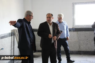 بازدید جناب دکتر فاطمی نماینده محترم شهرستان بابل از دانشکده ملی مهارت پسران بابل 6