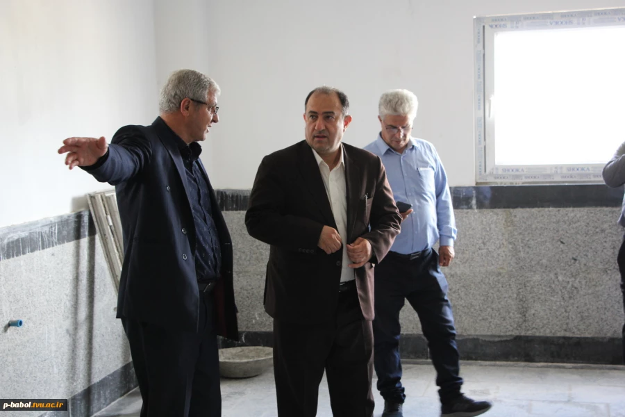 بازدید جناب دکتر فاطمی نماینده محترم شهرستان بابل از دانشکده ملی مهارت پسران بابل 6