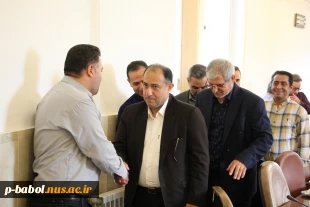 بازدید جناب دکتر فاطمی نماینده محترم شهرستان بابل از دانشکده ملی مهارت پسران بابل 9