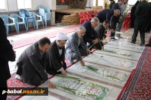 به مناسبت آغاز هفته دفاع مقدس در دانشکده ملی مهارت پسران بابل 5