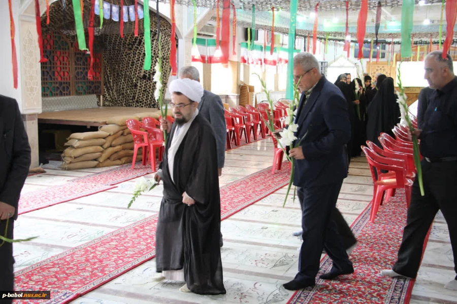 به مناسبت آغاز هفته دفاع مقدس در دانشکده ملی مهارت پسران بابل 6