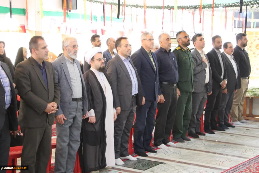 به مناسبت آغاز هفته دفاع مقدس در دانشکده ملی مهارت پسران بابل 7