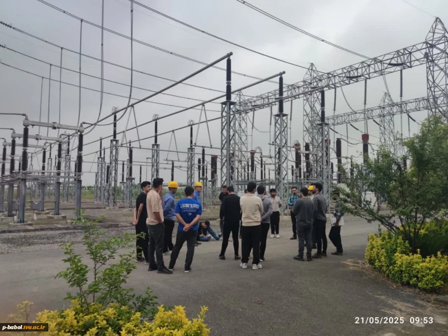 بازدید علمی دانشجویان مهندسی برق دانشگاه ملی مهارت پسران بابل از گروه صنعتی فولاد بهمن
 5