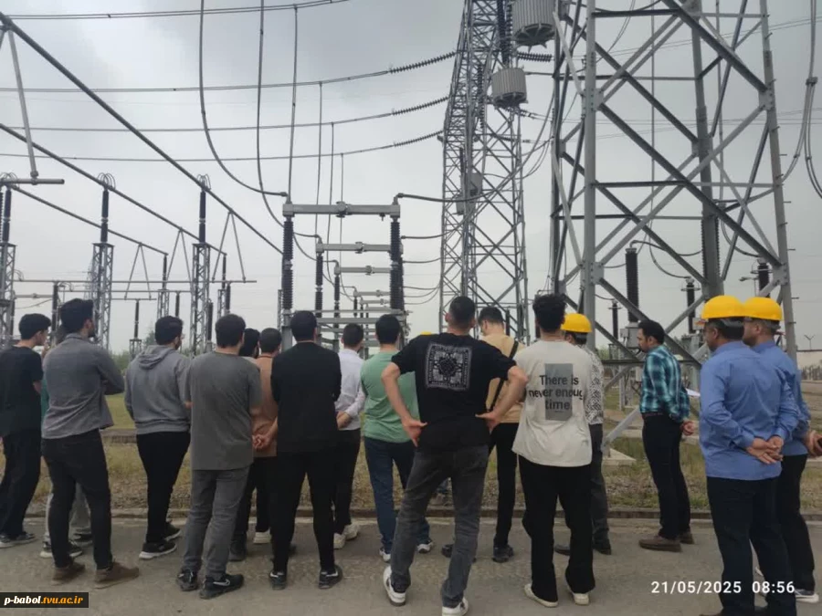 بازدید علمی دانشجویان مهندسی برق دانشگاه ملی مهارت پسران بابل از گروه صنعتی فولاد بهمن
 6