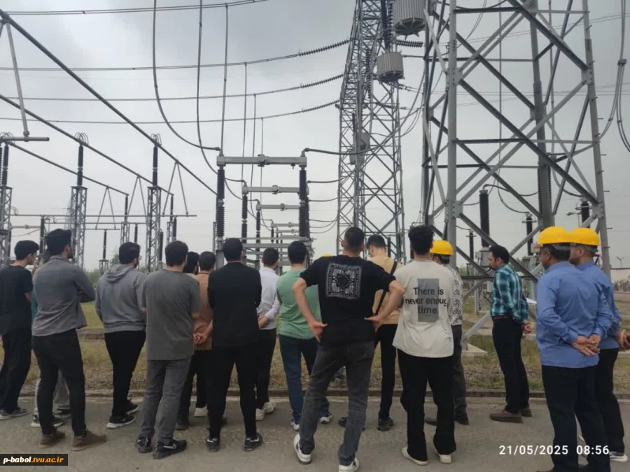 بازدید علمی دانشجویان مهندسی برق دانشگاه ملی مهارت پسران بابل از گروه صنعتی فولاد بهمن
 3