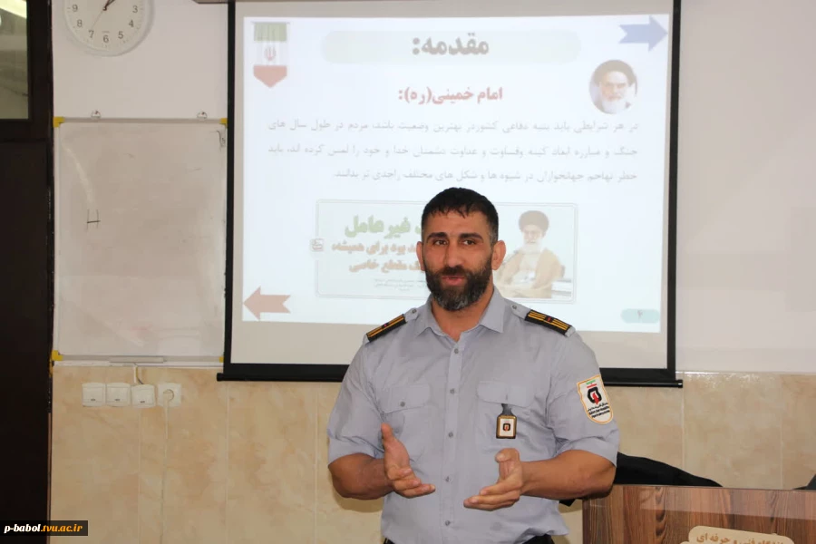 برگزاری دوره پدافند غیرعامل در دانشکده ملی مهارت پسران بابل  3