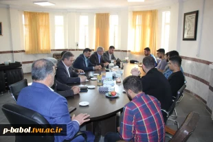 بازدید رئیس دانشگاه ملی مهارت مازندران از دانشکده پسران بابل
 6