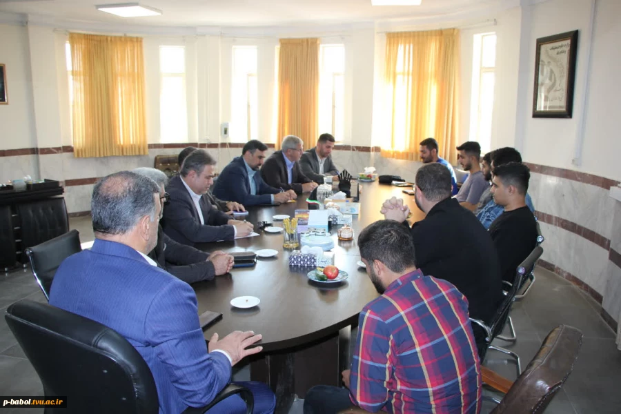 بازدید رئیس دانشگاه ملی مهارت مازندران از دانشکده پسران بابل
 6