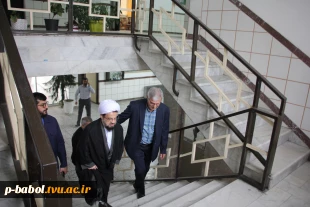 حضور امام جمعه محترم شهر امیرکلا حاج آقا بابائیان در دانشگاه ملی مهارت پسران بابل 2