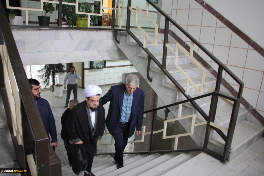 حضور امام جمعه محترم شهر امیرکلا حاج آقا بابائیان در دانشگاه ملی مهارت پسران بابل 2