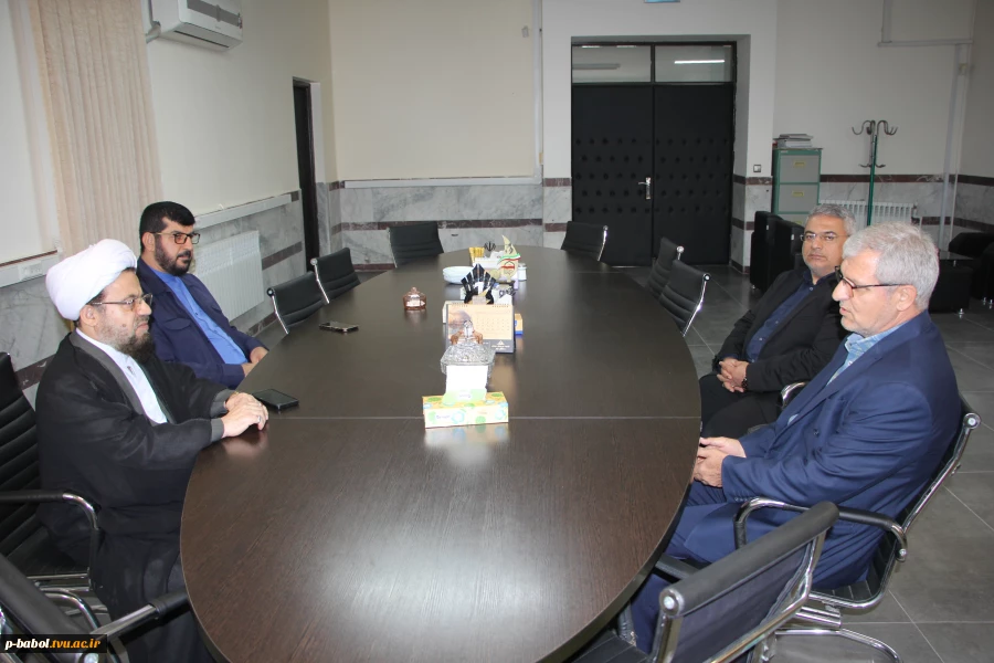 حضور امام جمعه محترم شهر امیرکلا حاج آقا بابائیان در دانشگاه ملی مهارت پسران بابل 3