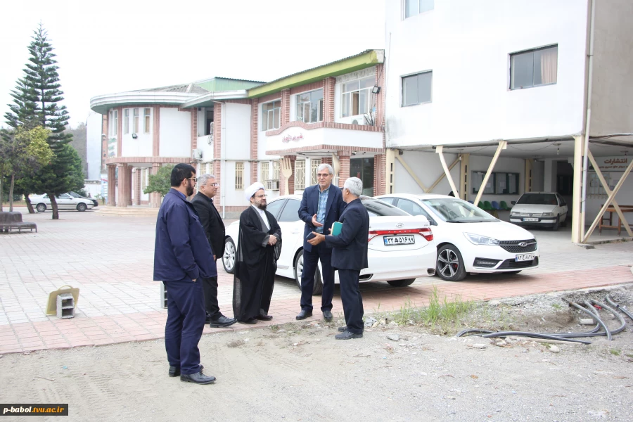 حضور امام جمعه محترم شهر امیرکلا حاج آقا بابائیان در دانشگاه ملی مهارت پسران بابل 4