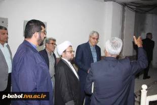 حضور امام جمعه محترم شهر امیرکلا حاج آقا بابائیان در دانشگاه ملی مهارت پسران بابل 5