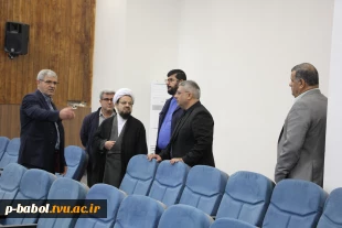 حضور امام جمعه محترم شهر امیرکلا حاج آقا بابائیان در دانشگاه ملی مهارت پسران بابل 6