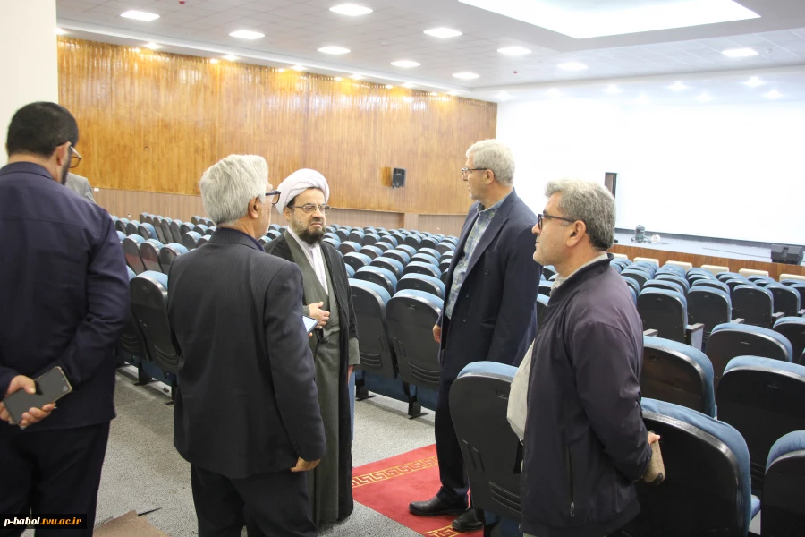 حضور امام جمعه محترم شهر امیرکلا حاج آقا بابائیان در دانشگاه ملی مهارت پسران بابل 7