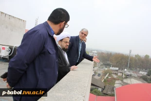 حضور امام جمعه محترم شهر امیرکلا حاج آقا بابائیان در دانشگاه ملی مهارت پسران بابل 8