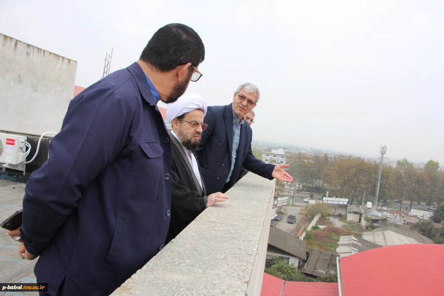 حضور امام جمعه محترم شهر امیرکلا حاج آقا بابائیان در دانشگاه ملی مهارت پسران بابل 8