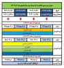 جدول زمان بندی انتخاب واحد نیمسال بهمن سال تحصیلی 1405-1404 2